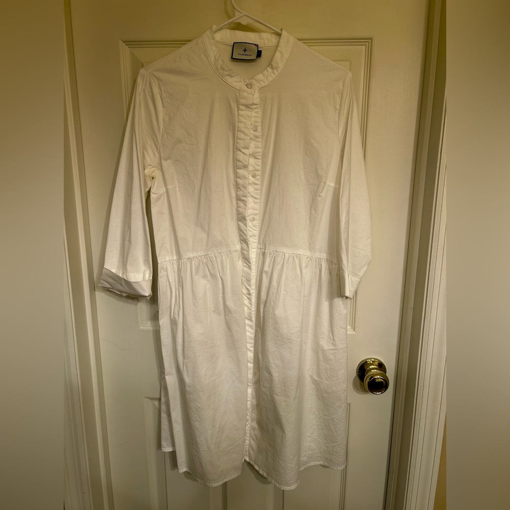 LIKE NEW Tuckernuck WHITE Royal Shirt Dress